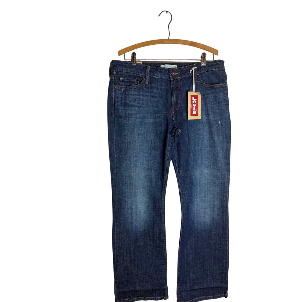 Levi’s 545 Low Boot Cut Jeans Women’s Size 14 NWT Dark Wash